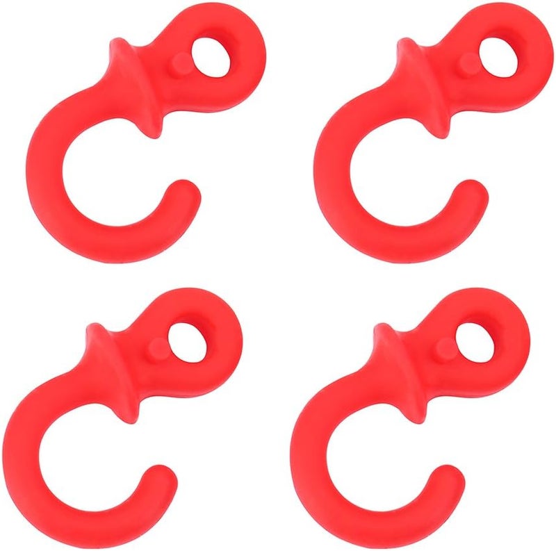 TOPINCN Monkey Tail Silencers, 4Pcs Bow String Shock Absorber, Compound Bow Vibration Damper - Image 3
